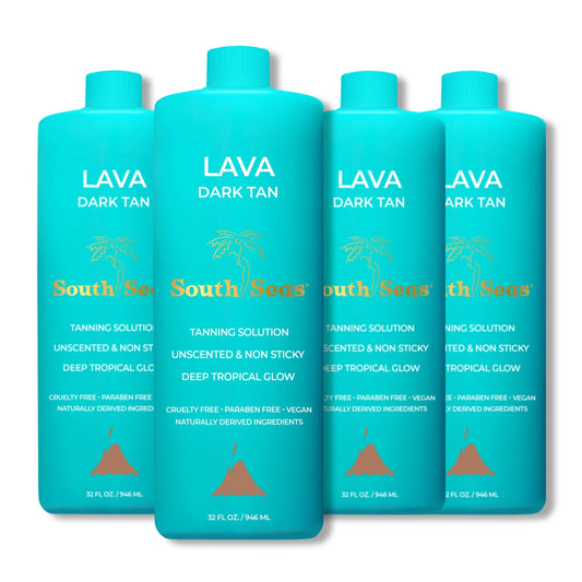 Lava Dark Tan Solution 32 oz. - 4 Pack