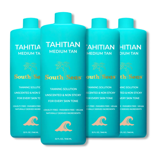 Tahitian Medium Tan Solution 32 oz. - 4 Pack
